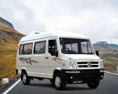 AP Travels - Ayodhya Prayagraj Varanasi Tours | Bus Tempo Traveller Taxi Car business photograph