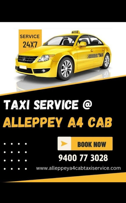 Taxi Service @Alleppey A 4 CAB business photograph