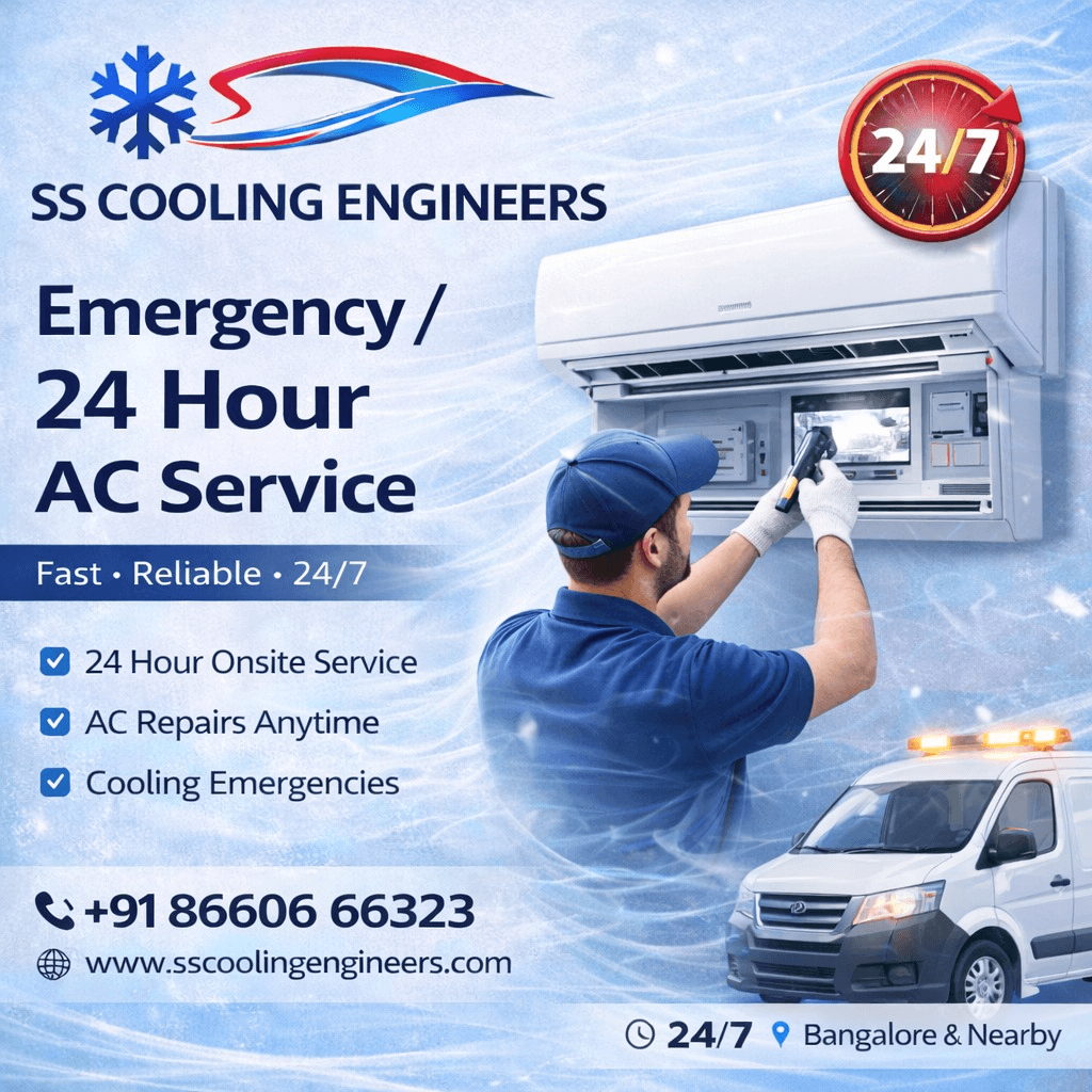 SS Cooling Engineers, AC Service in Bangalore, AC Repair in Bangalore, AC Installation in Bangalore business photograph