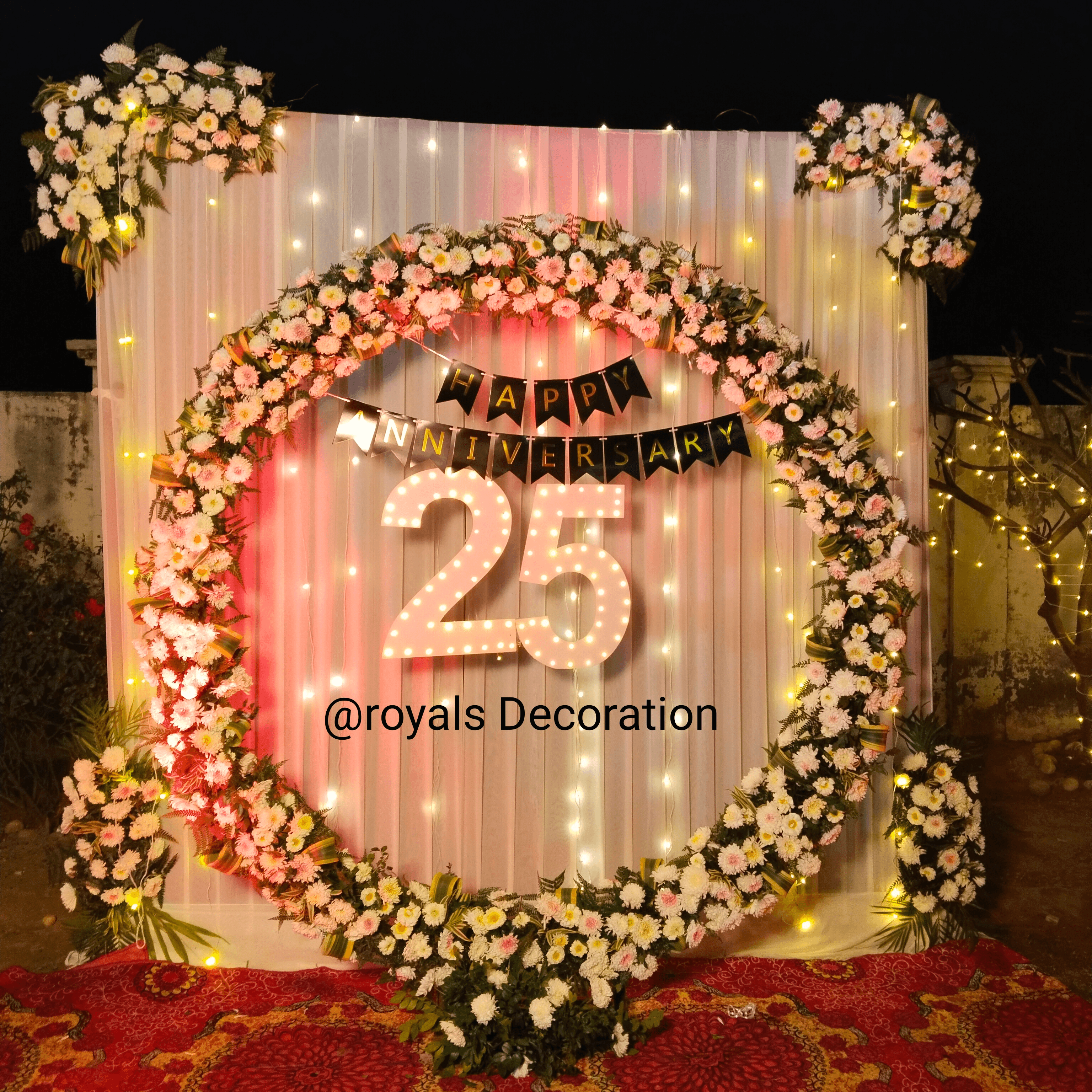 Royals Decoration - Party Decoration in Jalandhar, Haldi Decoration in Jalandhar, Birthday Decoration in Jalandhar business photograph