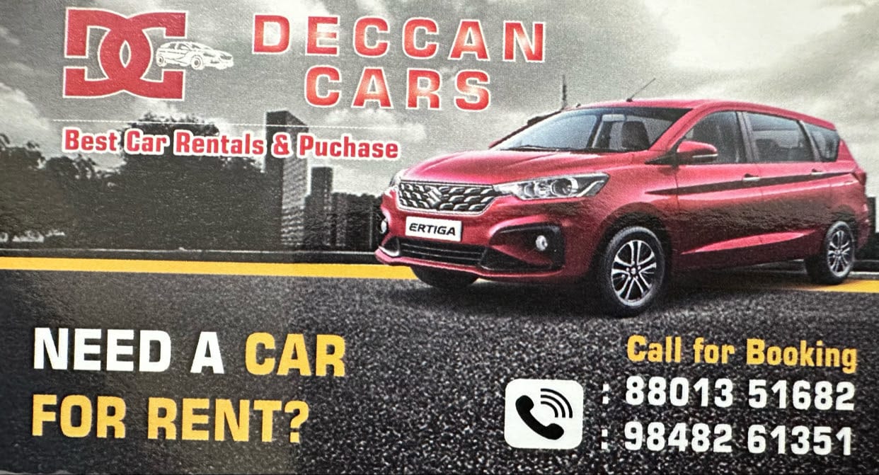 DECCAN CARS RENT A CAR business photograph