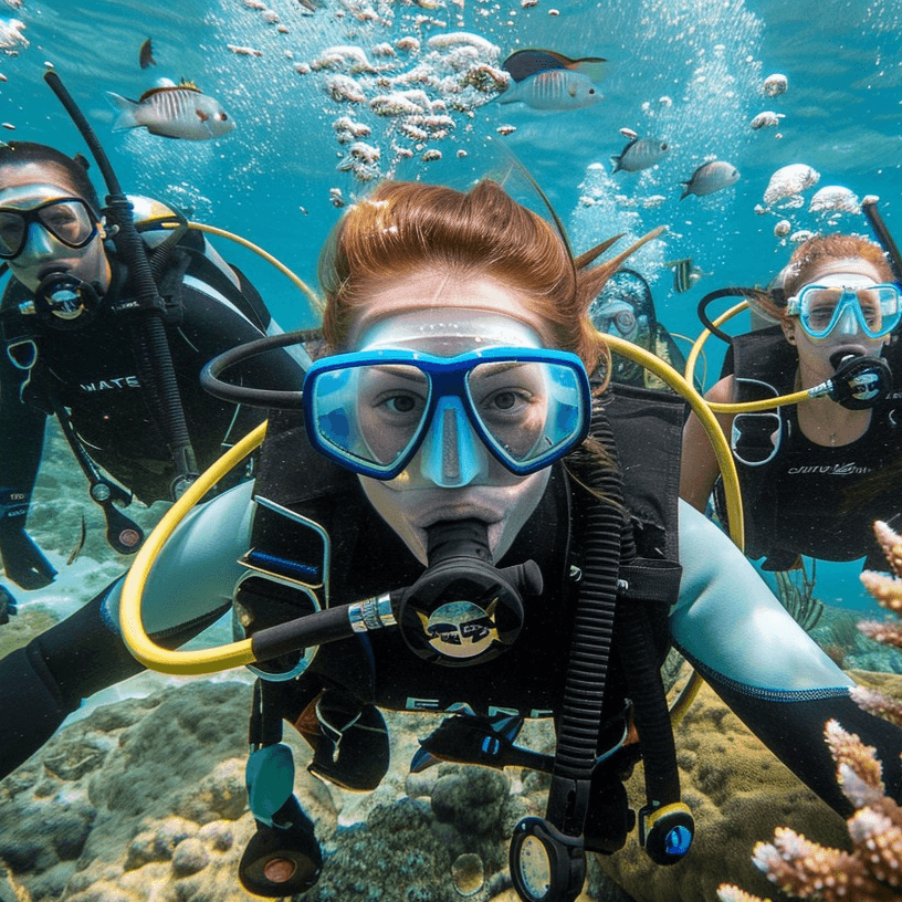 The Sea Adventures - Water Sports in Goa - Scuba Diving at Grand Island - Dudhsagar Waterfall Trip business photograph