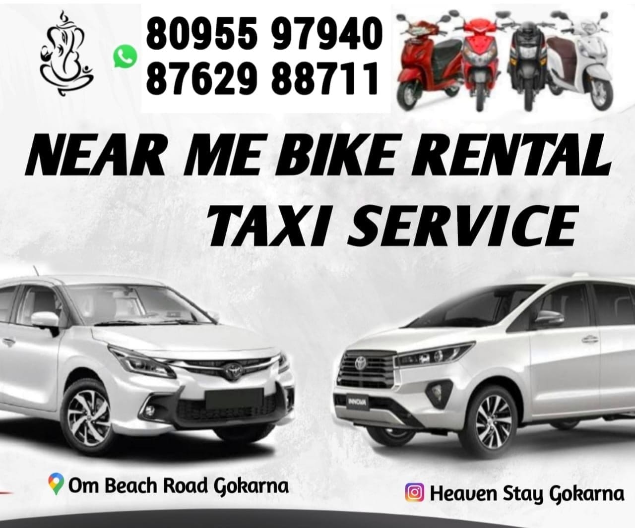 Near Me Bike Rental & Taxi Services business photograph