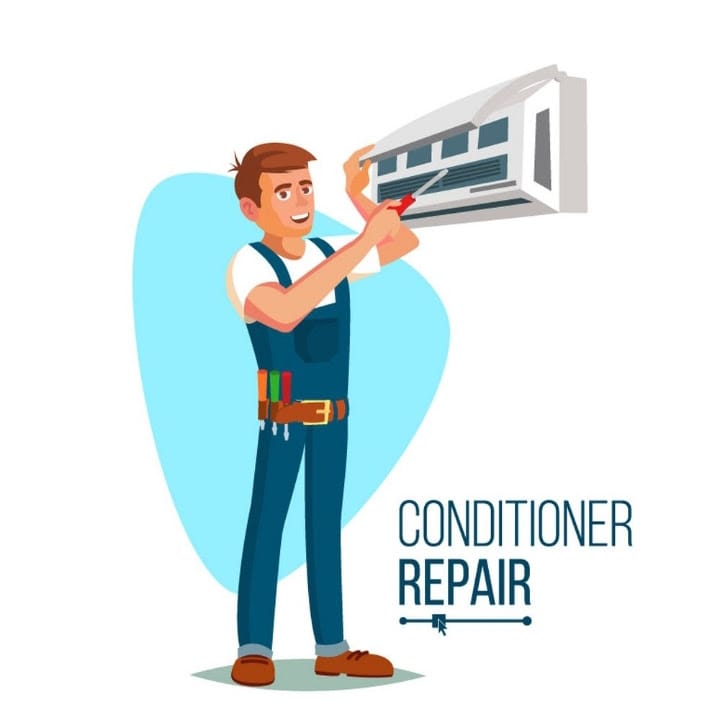 Air conditioner repairing and services jaipur business photograph