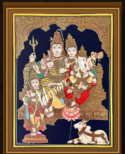 Mysore Paintings by artist Raghavendra B B business photograph