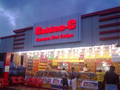 Golden C banana hot chips business photograph