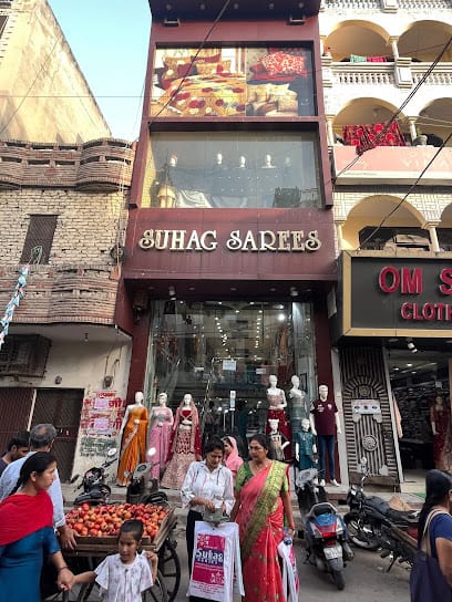 Suhag sarees business photograph