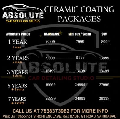 ABSOLUTE CAR DETAILING STUDIO business photograph