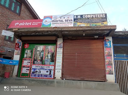 B. M. COMPUTERS business photograph