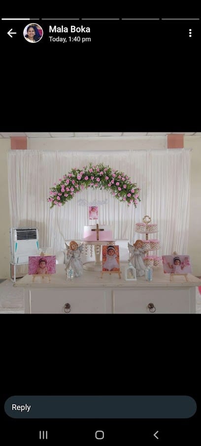 CHRISTAL EVENT Stage decoration wedding planner business photograph