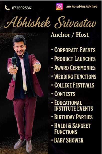 Anchor Abhishek(Best anchor for Birthday , wedding , corporate party business photograph