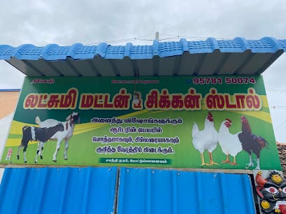 Sri Lakshmi mutton chicken stall business photograph