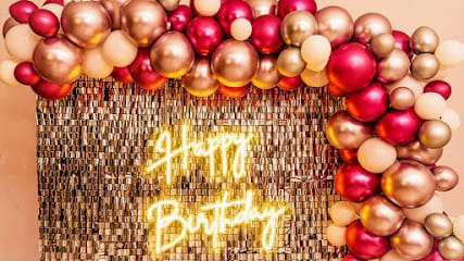 M.k.decoration light & balloon business photograph