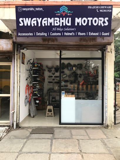 Swayambhu Motors - bike accessories shop aurangabad business photograph