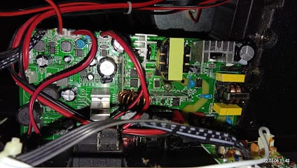 Rustam electronic TV Repairing centre business photograph