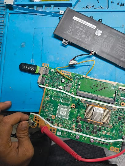 Laptop Wizard business photograph