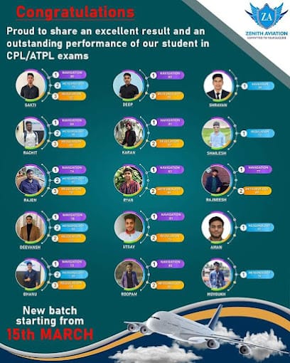 Zenith Aviation | Best Pilot training Institute in Delhi business photograph