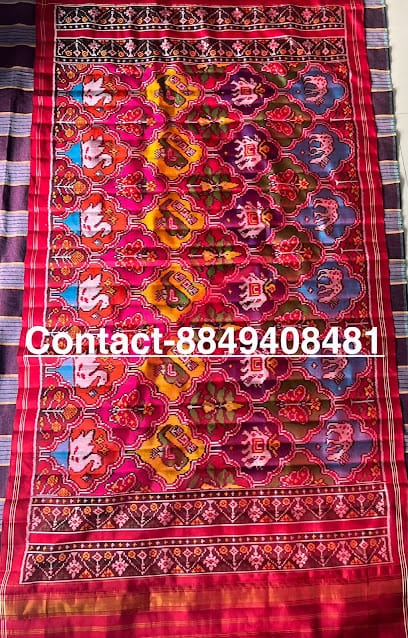 Patan Patola Silk Saree business photograph