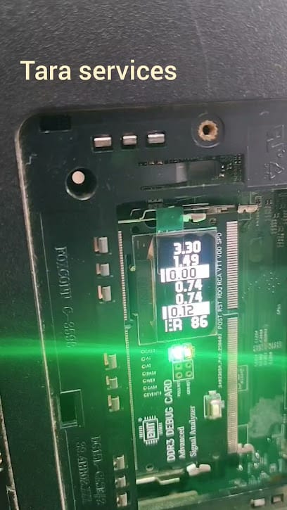 Laptop chip levl repair and laptop repair training(Tara services) business photograph