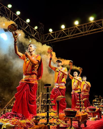 Ganga aarti wedding event business photograph