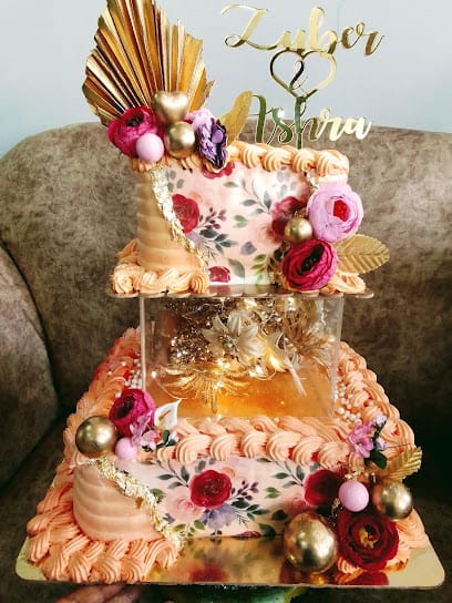 Tasty treat cake & cooking classes business photograph