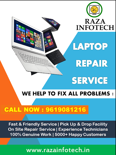 Laptop Computer Repair Services - Raza InfoTech business photograph