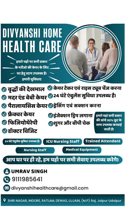 Divyanshi Home Health care indore dewas ujjain ratlam and jaipur business photograph
