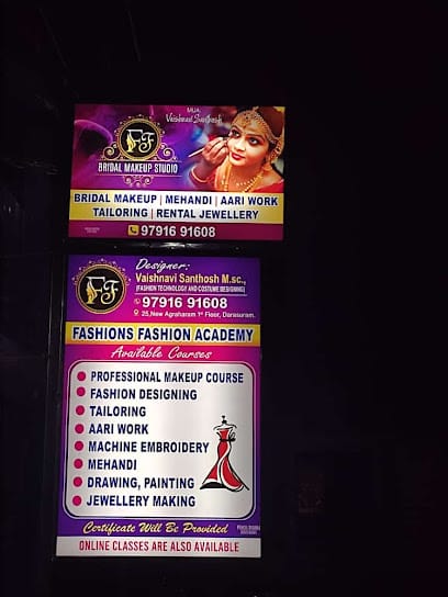 Fashions Fashion Academy and Bridal studio (Aari work class, tailoring,mehandi, makeup class, bridal makeup etc.,) business photograph