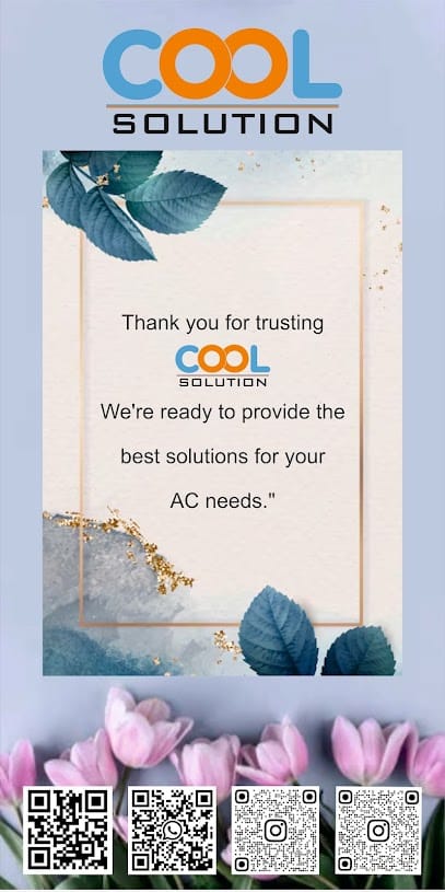 Cool solution ac repair and service business photograph