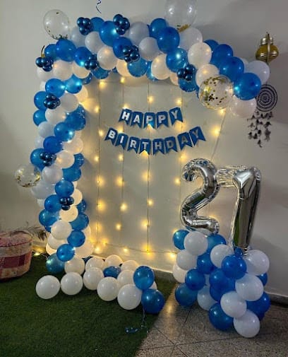 Galaxy Balloon Decoration business photograph