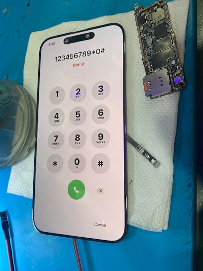 sai mobile repair center business photograph