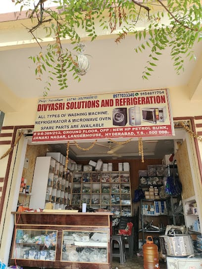 Divyasri solutions washing machine repair and service business photograph