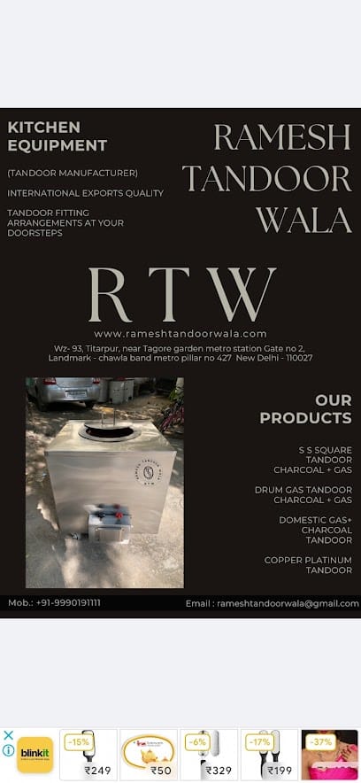 Ramesh Tandoor Wala || Tandoor Manufacturer & Wholesale Best Tandoor / Clay tandoor Repair services Delhi, In Delhi,India business photograph