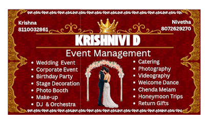 Krishnivi D Event Planner business photograph