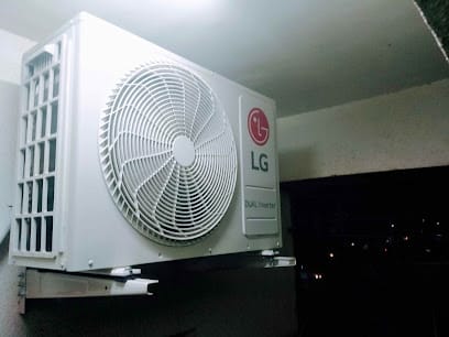 Modern refrigerator business photograph