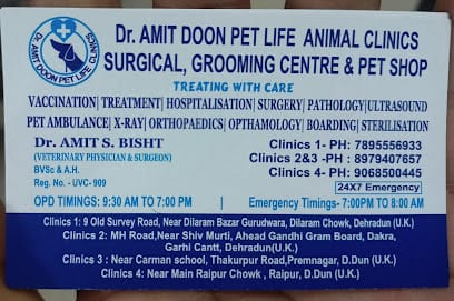 Dr Amit Pet Life Animal Clinics ,Surgical ,Grooming centre & Pet shop -Jogiwala Branch business photograph