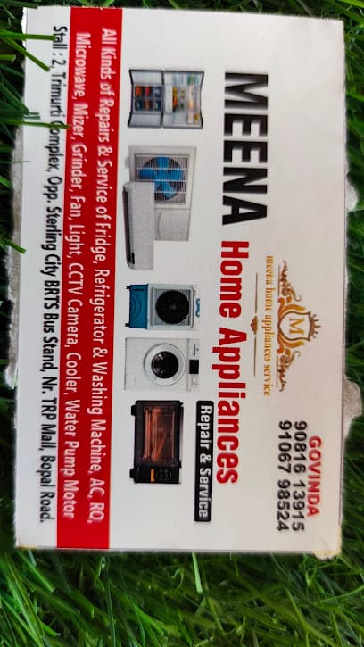 Meena home appliances repair service business photograph