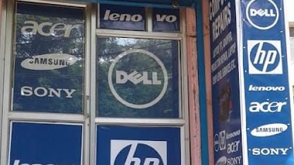 Laptop repair center business photograph