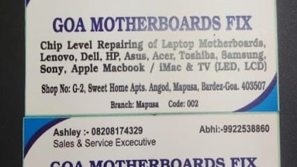 GOA MOTHERBOARDS FIX business photograph