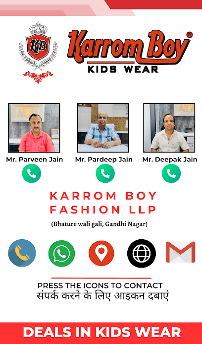 Karrom Boy Fashion LLP | Kids Wear business photograph