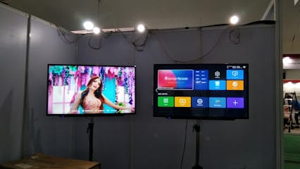 Projector, Led Tv and Sound System on Hire business photograph
