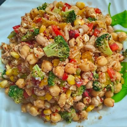 Pallavi's Kitchen salad bar & cooking classes business photograph