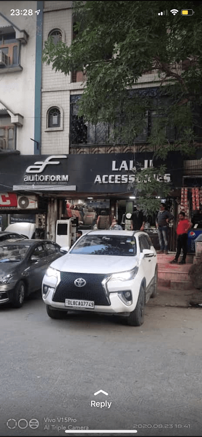 Lalji Accessories Autoform brand store business photograph