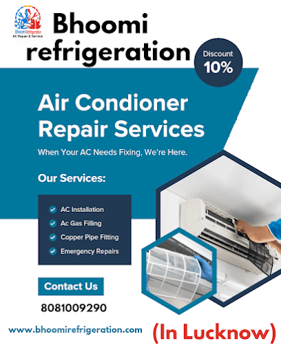 Bhoomi refrigeration |AC Service and Repair. business photograph