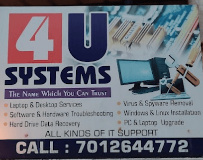 4 U Systems Support Laptop And Desktop Support Viyyur Thrissur business photograph