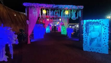 Colourful canopy An event and wedding planner business photograph
