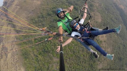 Paragliding at kamshet business photograph