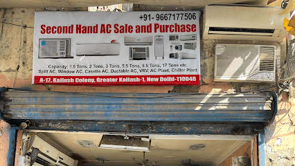 Second Hand Ac sale and purchase business photograph