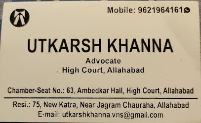 Utkarsh khanna Advocate in Allahabad High court advocate for Criminal, civil case and service cases. business photograph