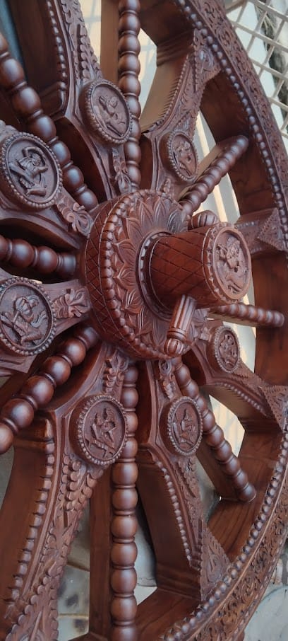 Hindustan Ternal Wood Carving business photograph